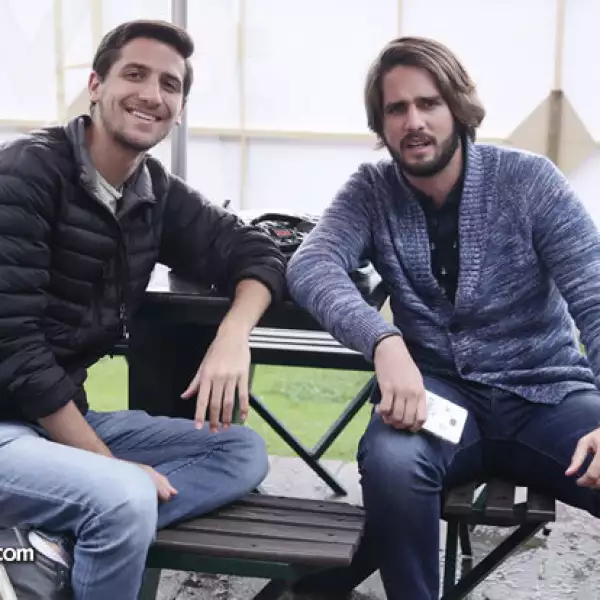 Elías Hale y Diego Martín