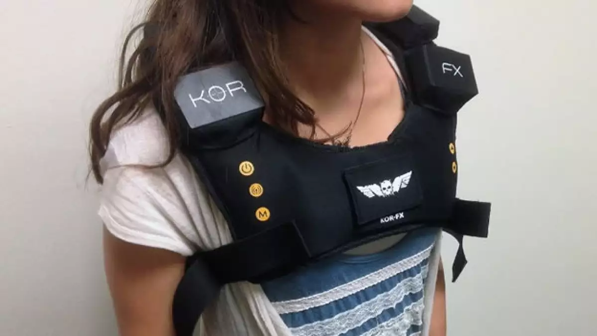 chaleco vibrador realidad virtual