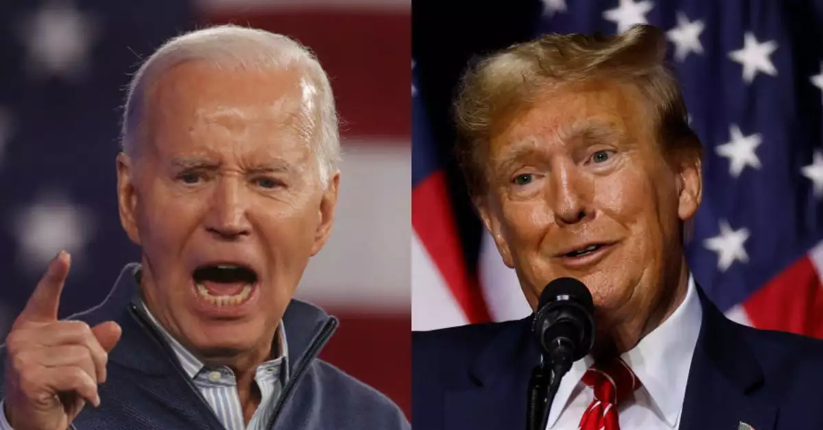 El presidente Joe Biden habla durante un evento de campaña el 8 de marzo de 2024 en Wallingford, Pensilvania. El candidato presidencial republicano y ex presidente estadounidense Donald Trump se dirige a un mitin de campaña en el Forum River Center el 9 de marzo de 2024 en Rome, Georgia. 