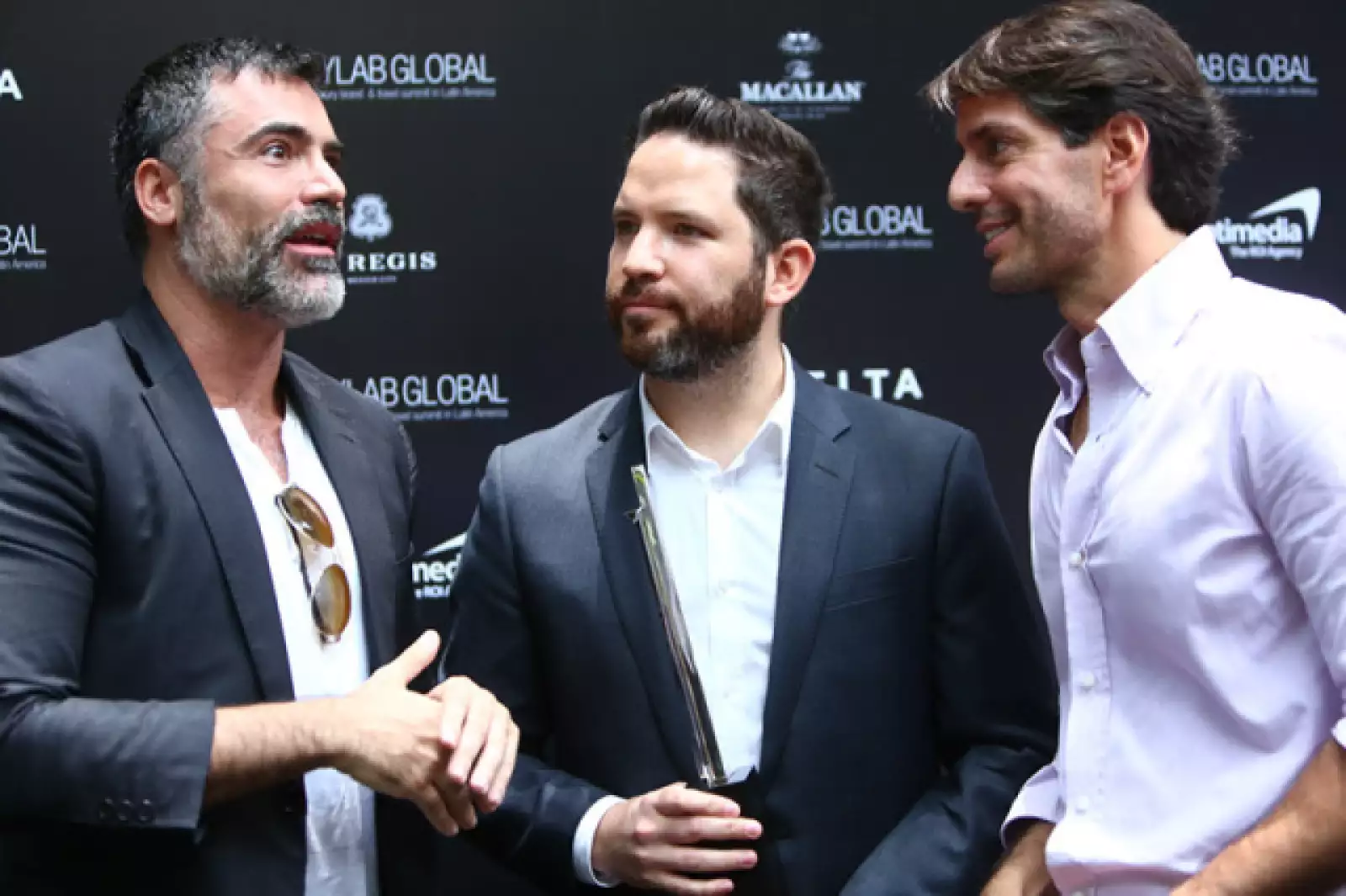 Nino Bauti, Mario Ballesteros y Abelardo Marcondes