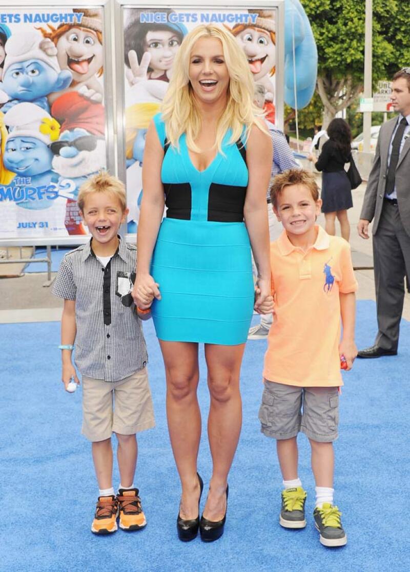 Britney recorrió un largo camino para poder ganar la custodia de sus hijos.