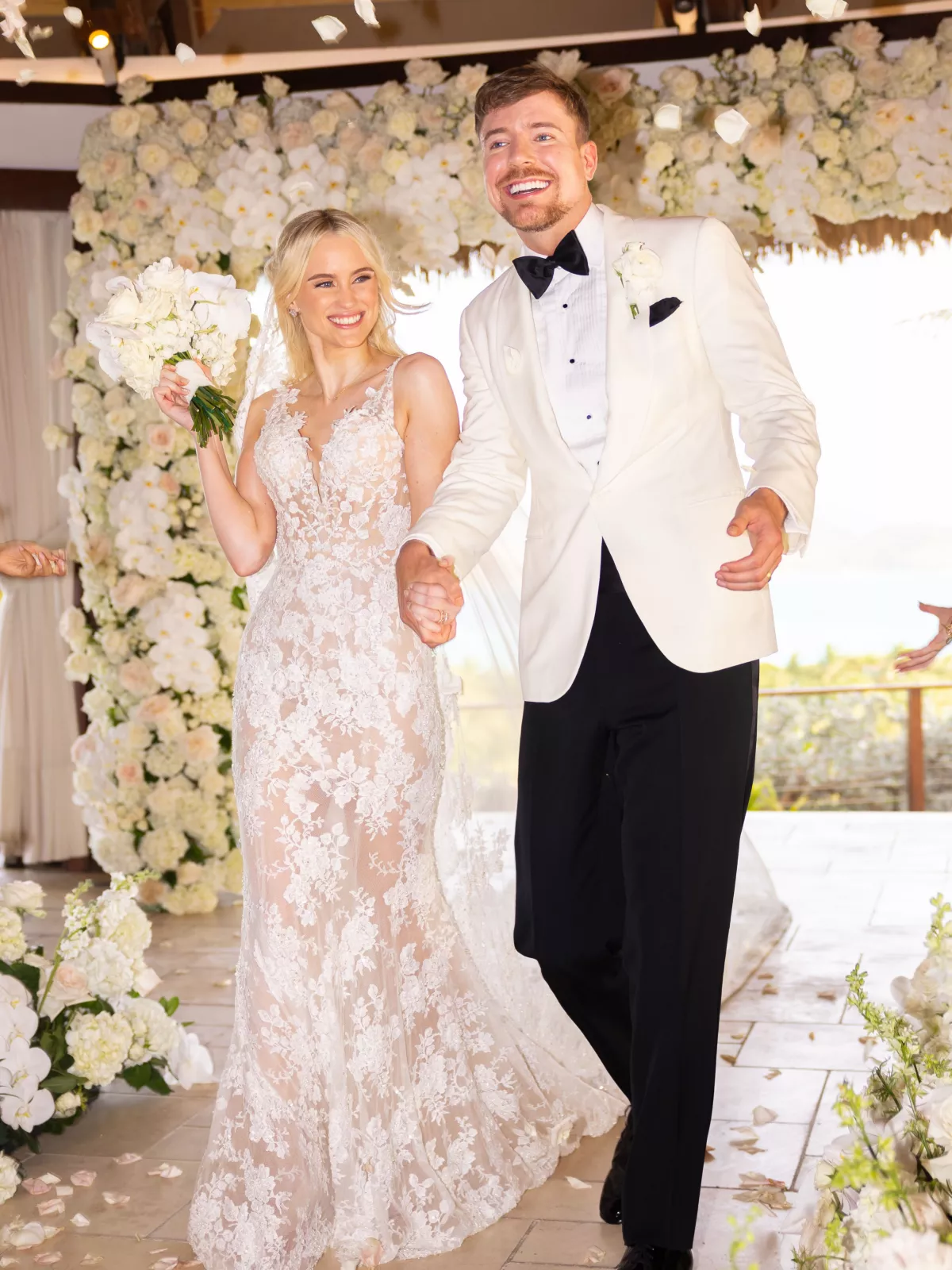 MrBeast y Thea Booysen