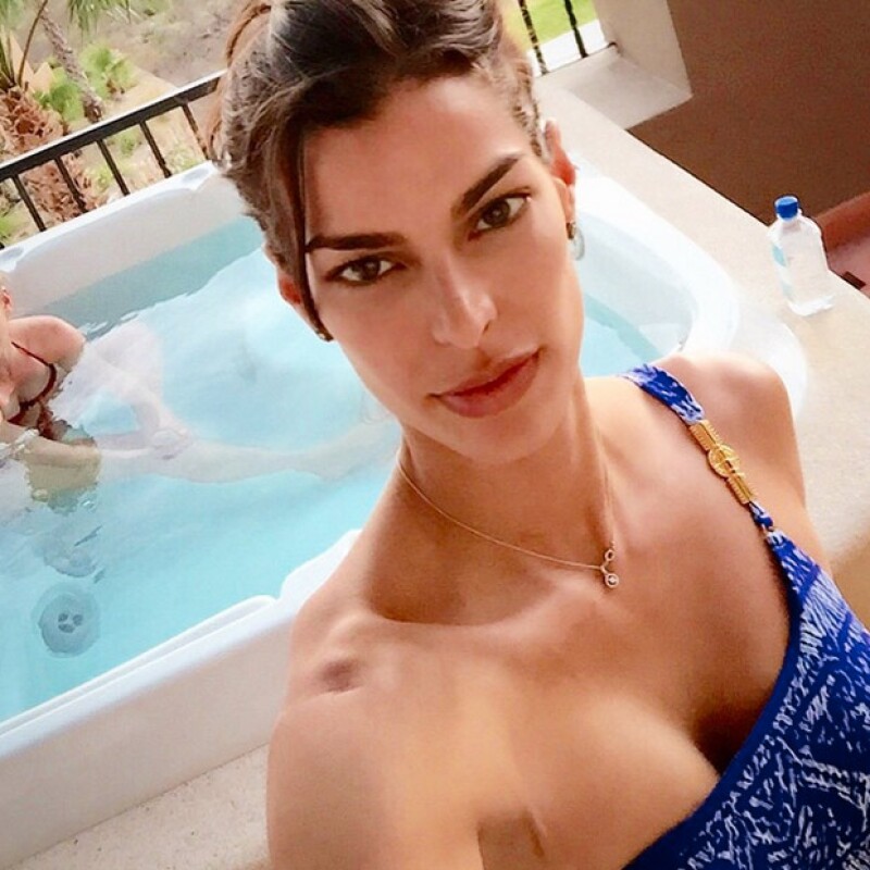 "I love baths", escribió la dueña de Royal Closet en esta imagen.