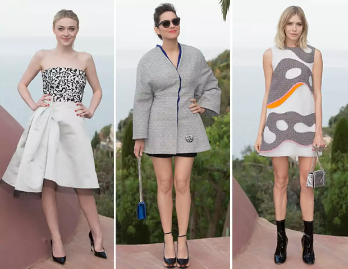 Dakota Fanning, Marion Cotillard y Elena Perminova fueron de las que estuvieron presentes en el desfile.