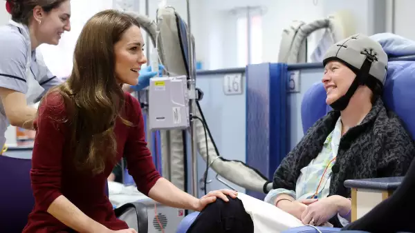 The Princess Of Wales Visits The Royal Marsden Hospital