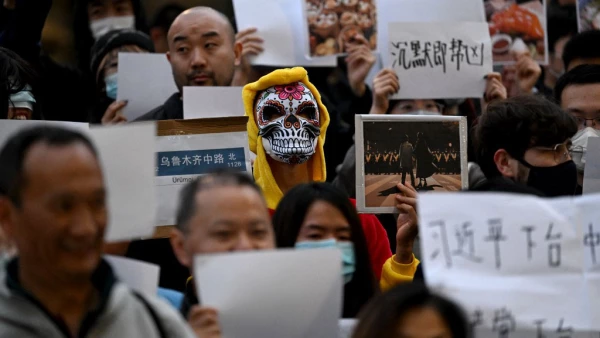 AUSTRALIA-CHINA-HEALTH-VIRUS-PROTEST