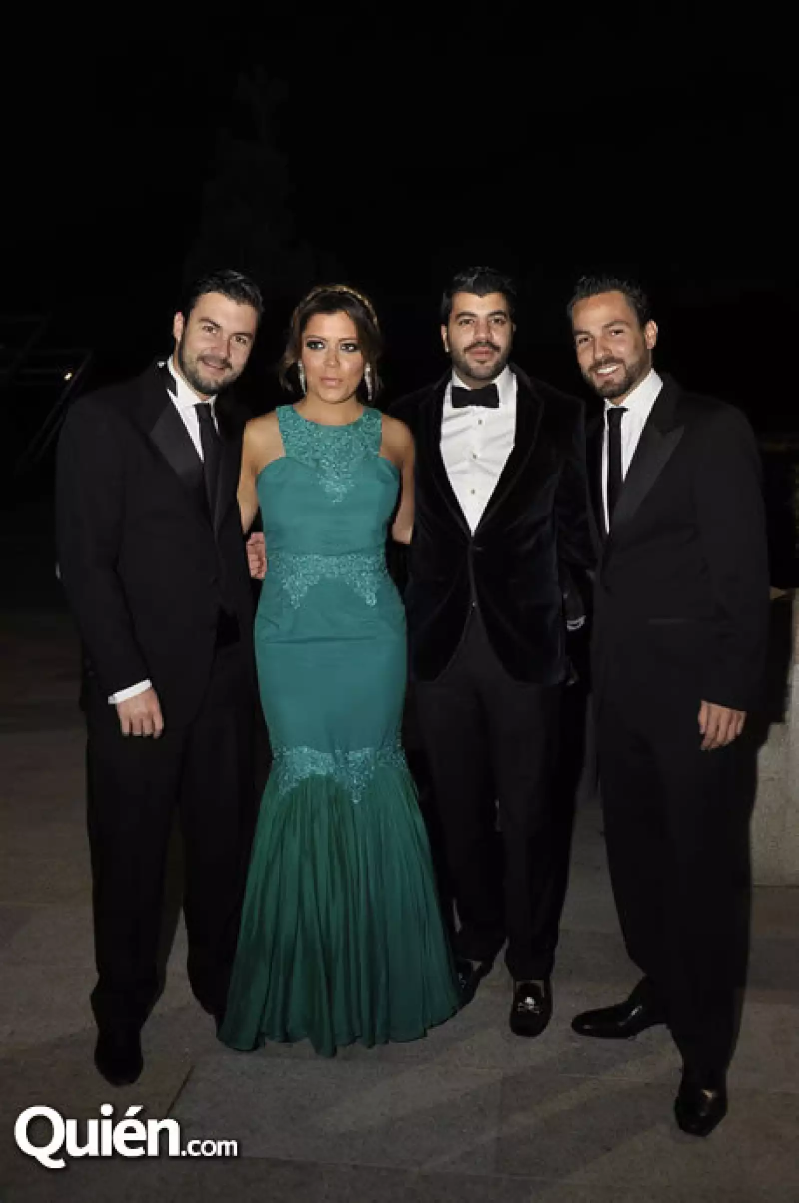 Sergio AmEzcua,Priscila Melgosa,Ricardo Albarrán y Federico Álvarez