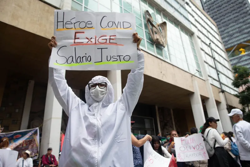 protestas imss