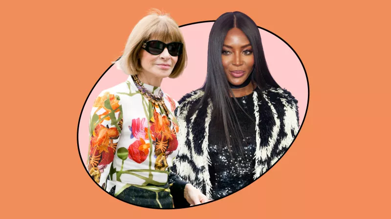 Naomi Campbell Anna Wintour
