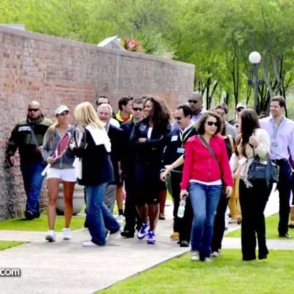 Serena Williams y Gisela Dulko