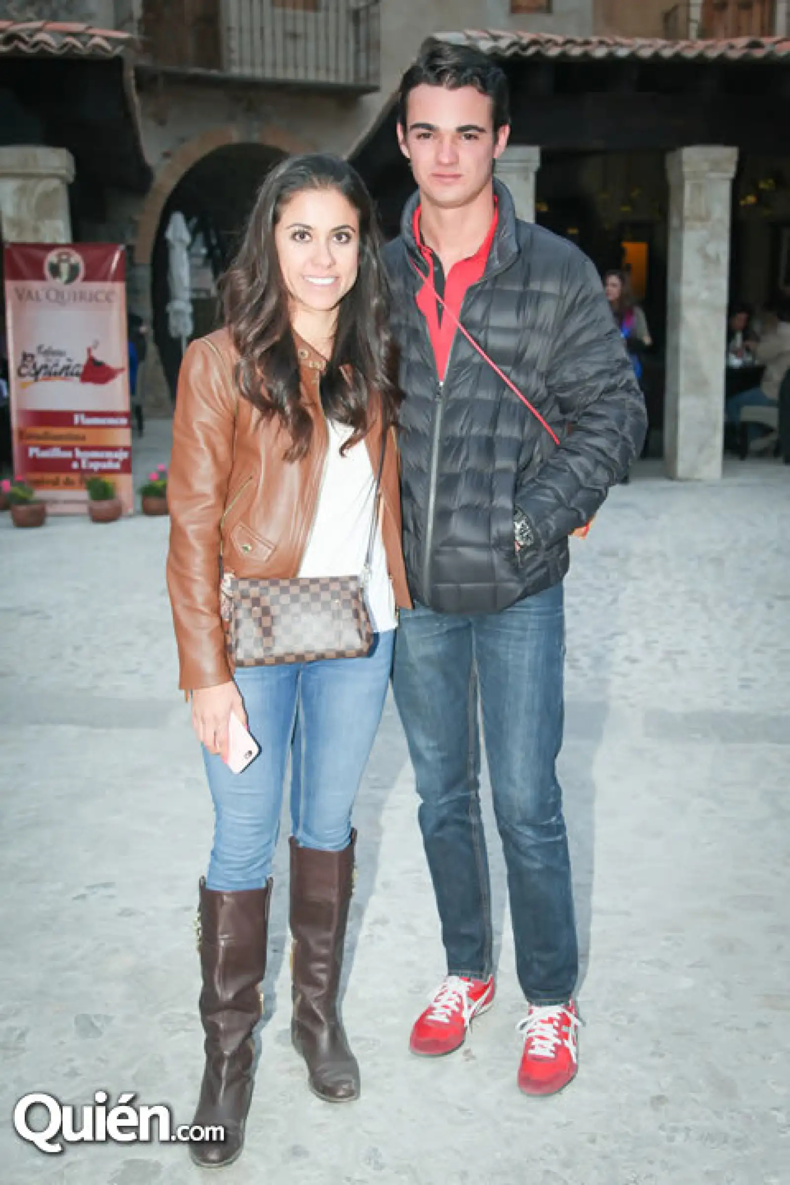 Paty Gilbon y José Sainz