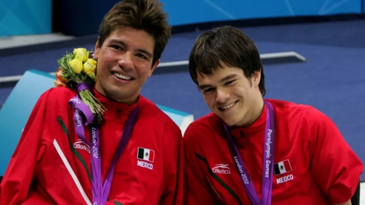 juan ignacio reyes y gustavo sanchez natacion londres 2012 paralimpicos