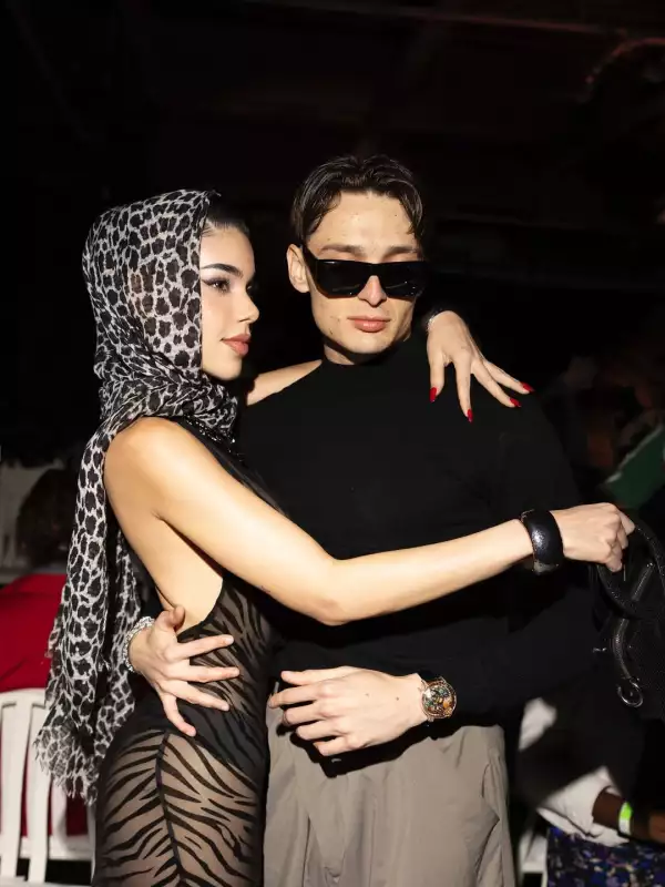 Peso Pluma y Kenia Os su romance en fotos