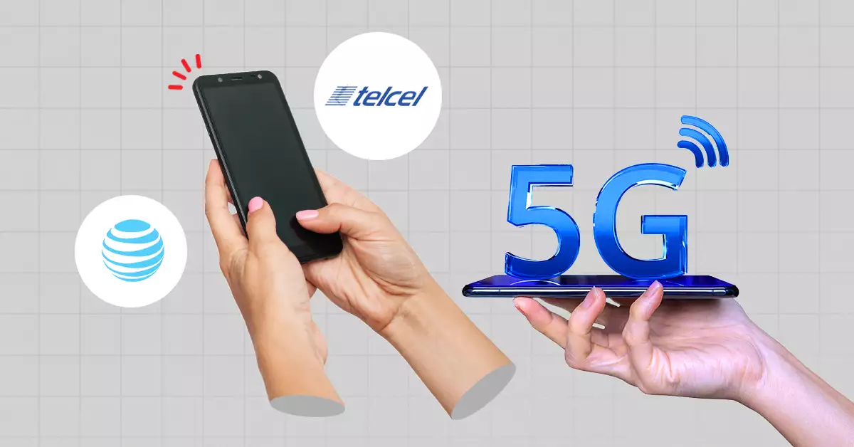 Telcel y AT&T actualmente desarrollan 5G en el país.