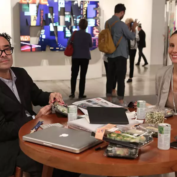 José Kuri y Mónica Manzutto