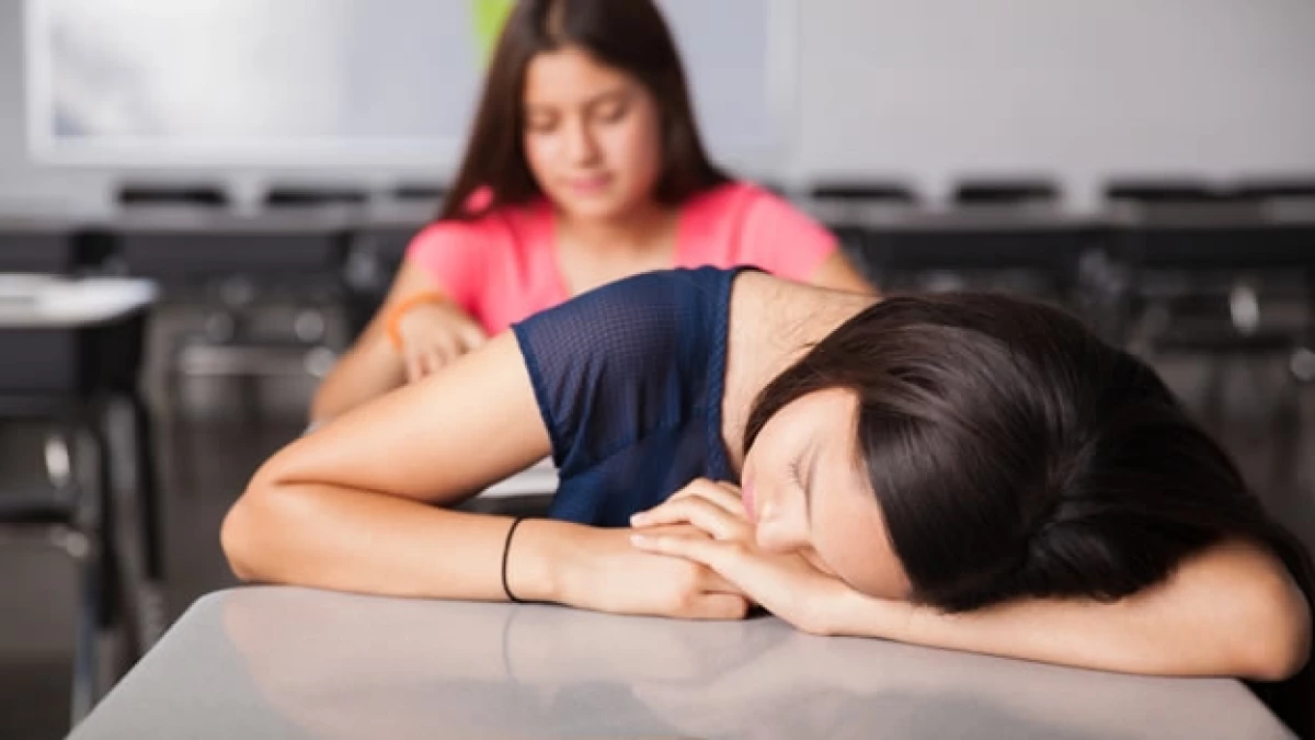 adolescente niña sueño