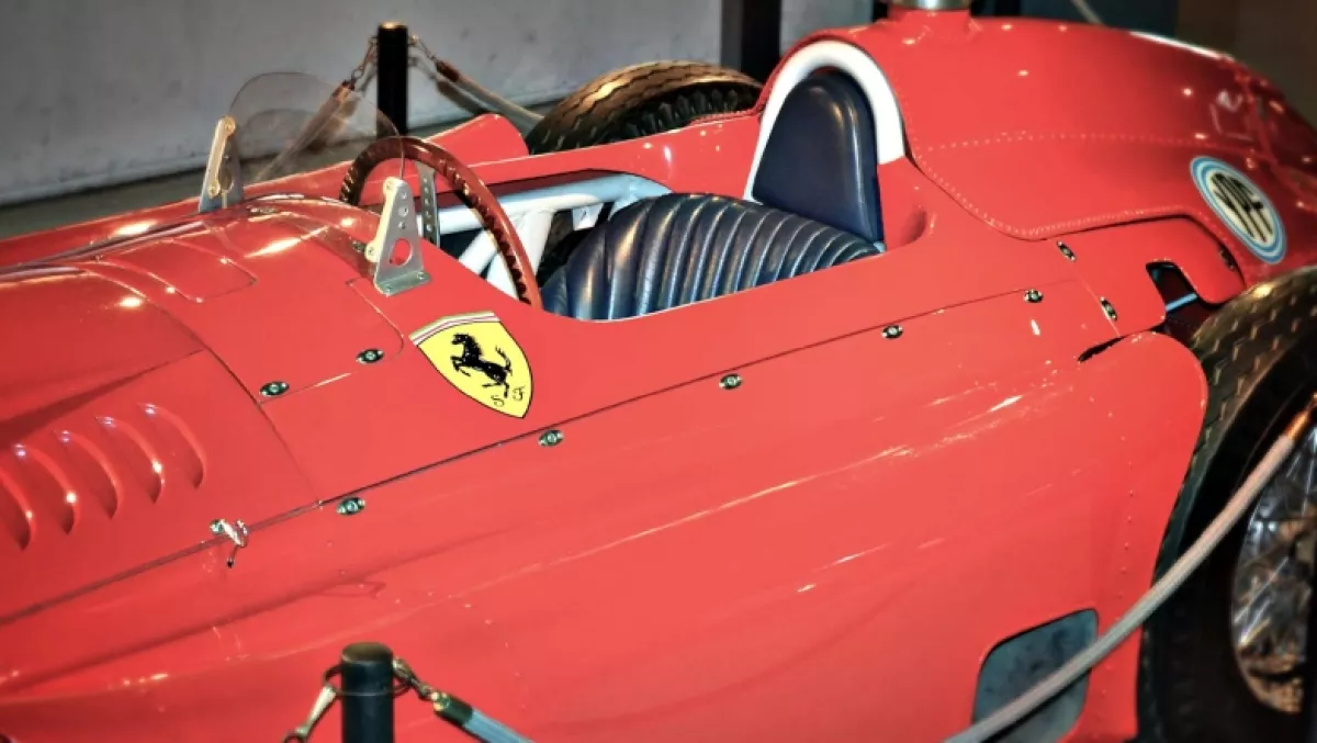 Monoplaza en la experiencia inmersiva Fórmula 1: La Exhibición en CDMX