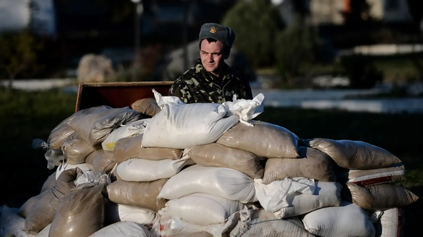 Crimea militares protestas 2