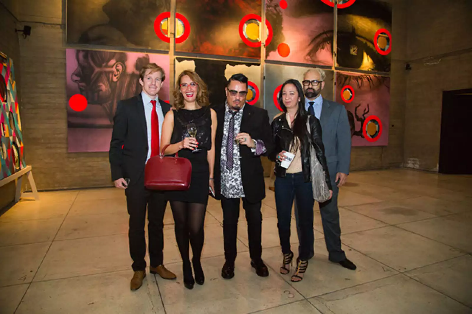 Clemente Wiart, Mónica Salomón, Mateo Lafontaine, Dulce Coblín y Héctor Falcón