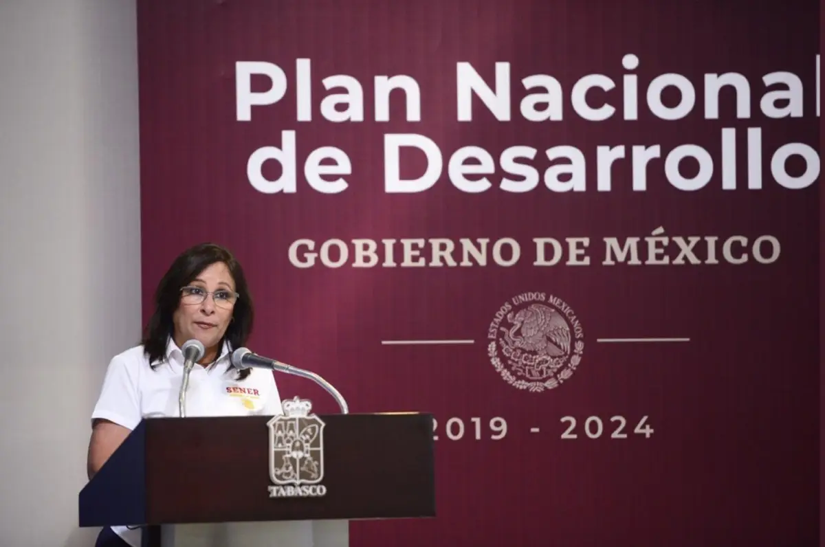 Rocío Nahle refinería Dos Bocas