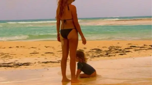 Bien lo escribió la cantante, “después de la tormenta, viene la calma”, y junto con la frase compartió una imagen muy tierna de ella y de su hijo Andrea.