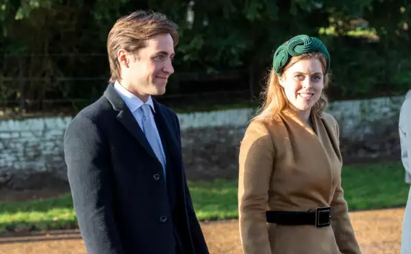 Edoardo Mapelli y la princesa Beatriz