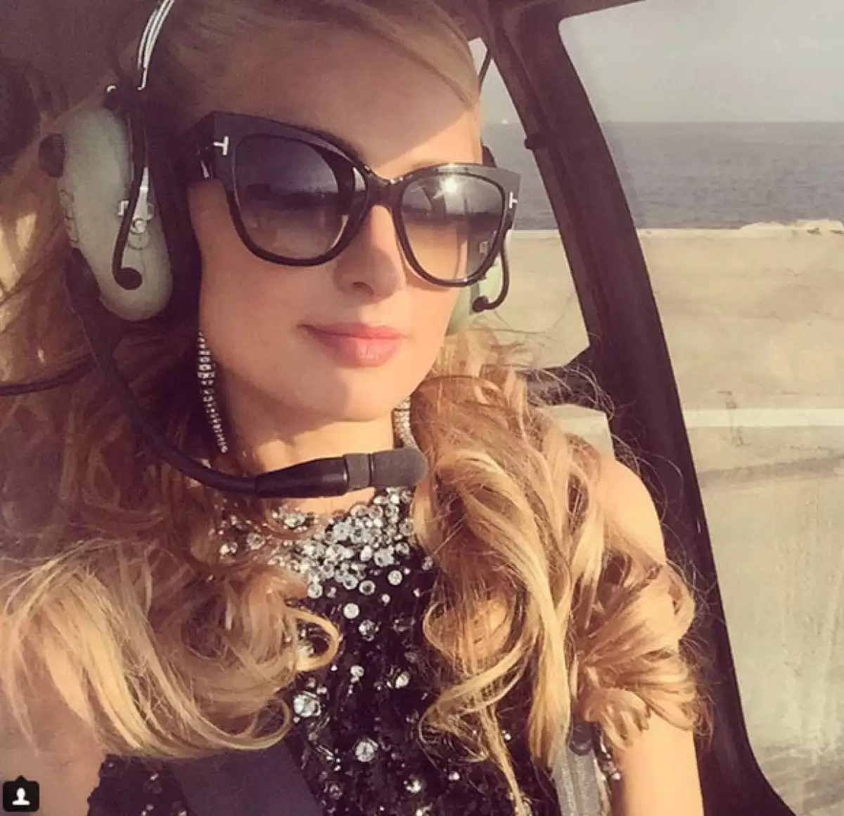 Paris presumió su viaje en Instagram.