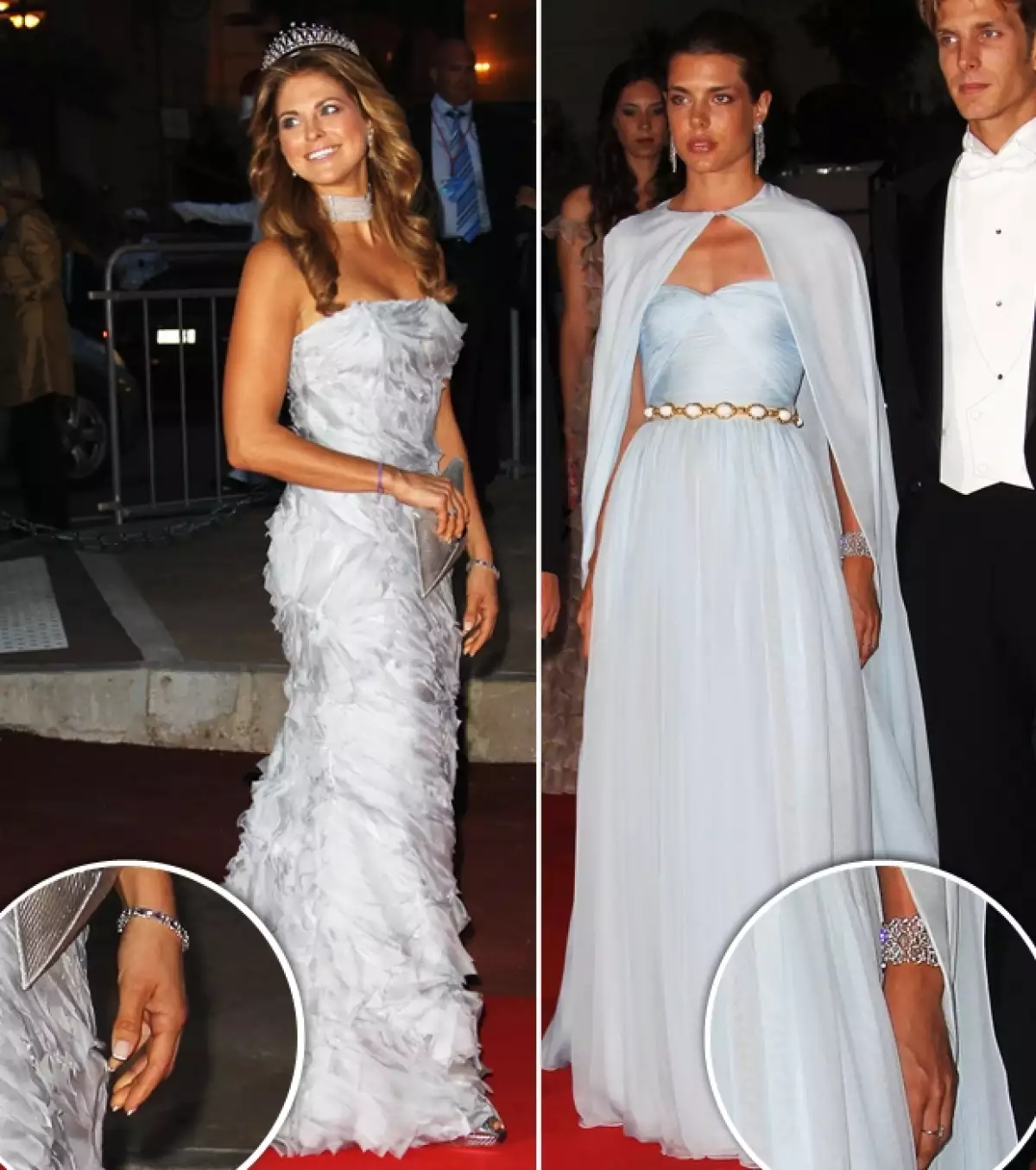 Magdalena de Suecia y Carlota Casiraghi.
