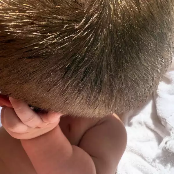 Justin Bieber y su hijo Jack Blues Bieber