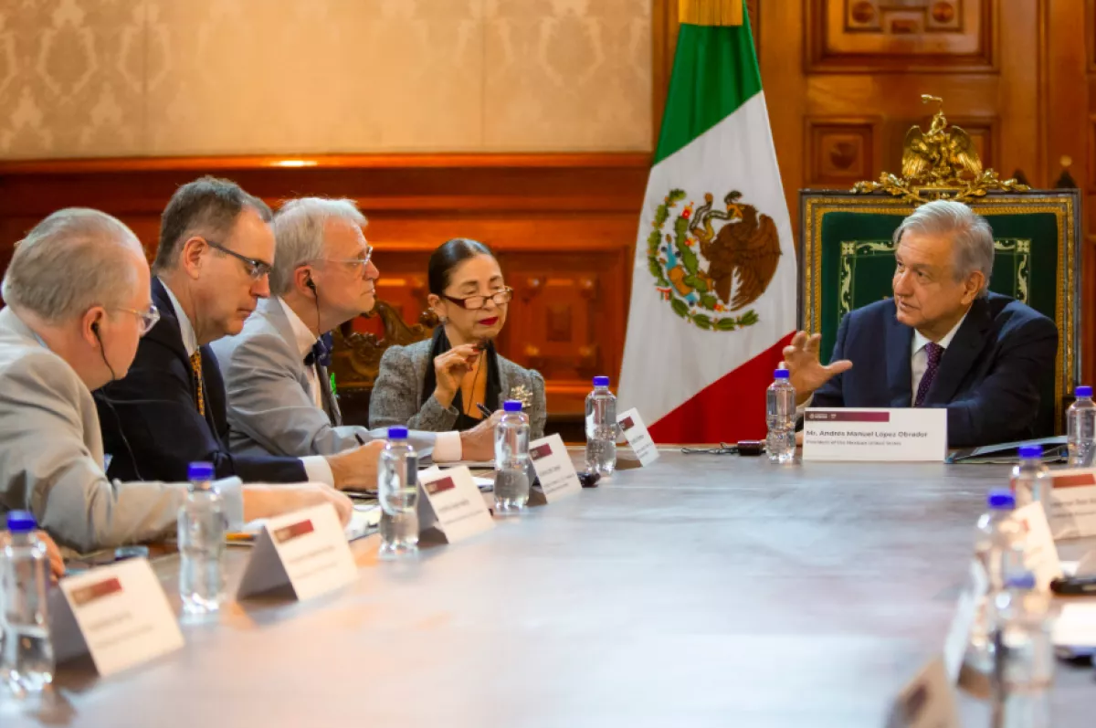 AMLO reunión congresistas de EU 