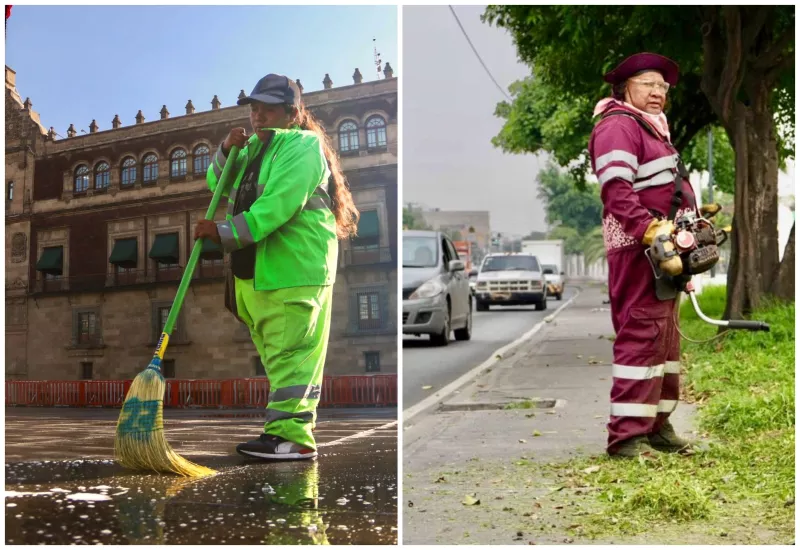 Alerta en CDMX por accidentes de trabajadores de limpieza: ¿es por los nuevos uniformes? 
