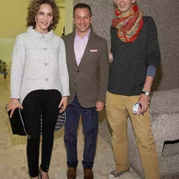 Angélica Fuentes, David Cohen y Francis Alys