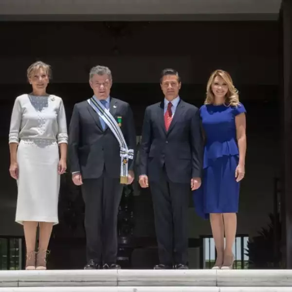 visita presidente santos