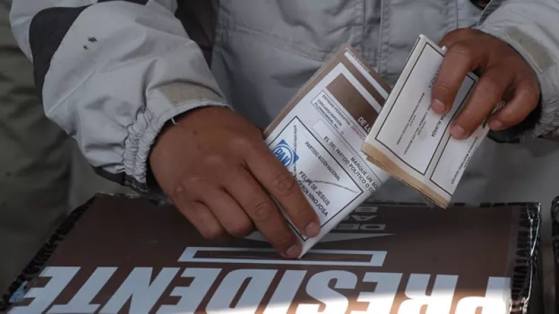 urna presidencia elección