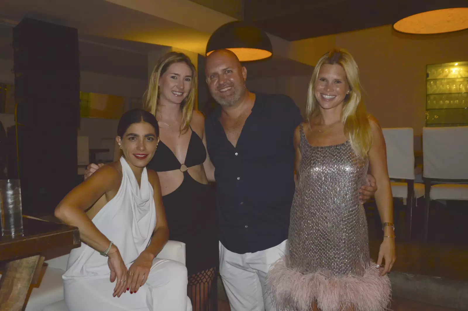 Ceci Calderón, Haley Zidik, Jaime Matute y Antonella Vera