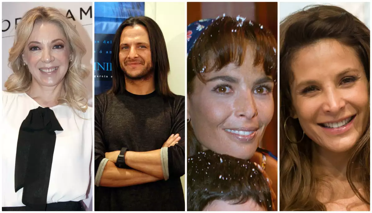 Edith González, Eduardo Palomo, Mariana Levy y Lorena Rojas