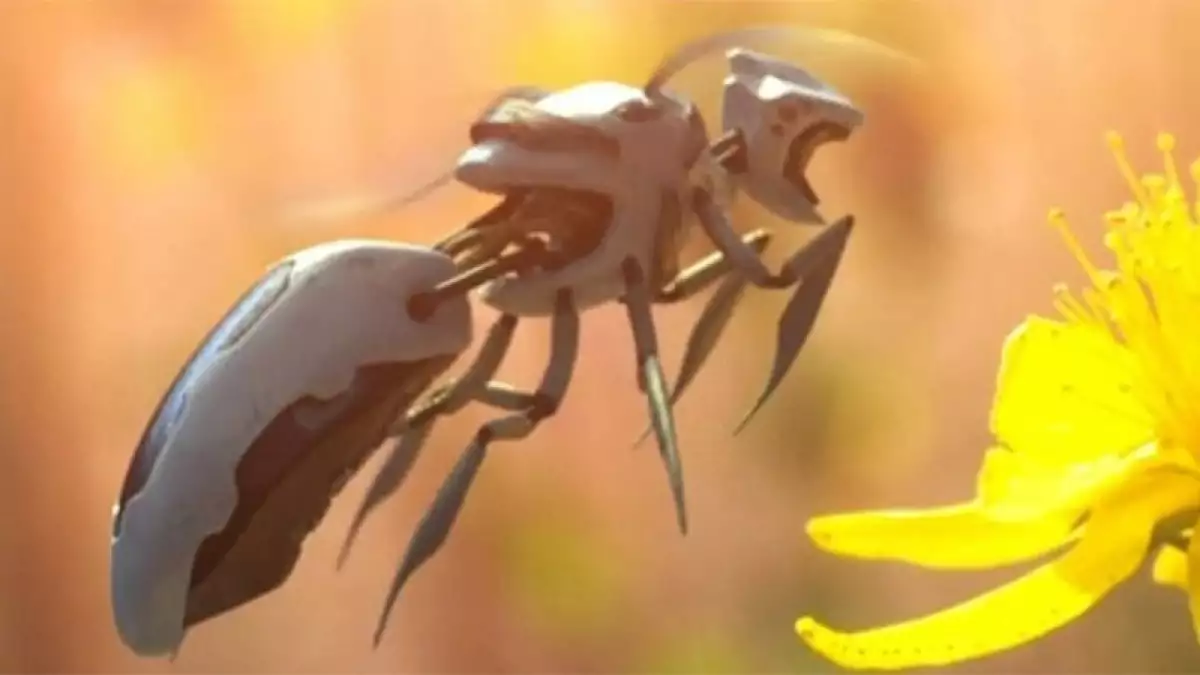 Abeja robot, patentada por Walmart (Foto: Especial)