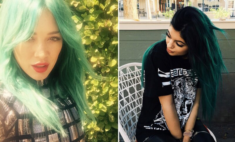 ¿Le habrá copiado Hilary a Kylie, o "mermaid is the new black"?