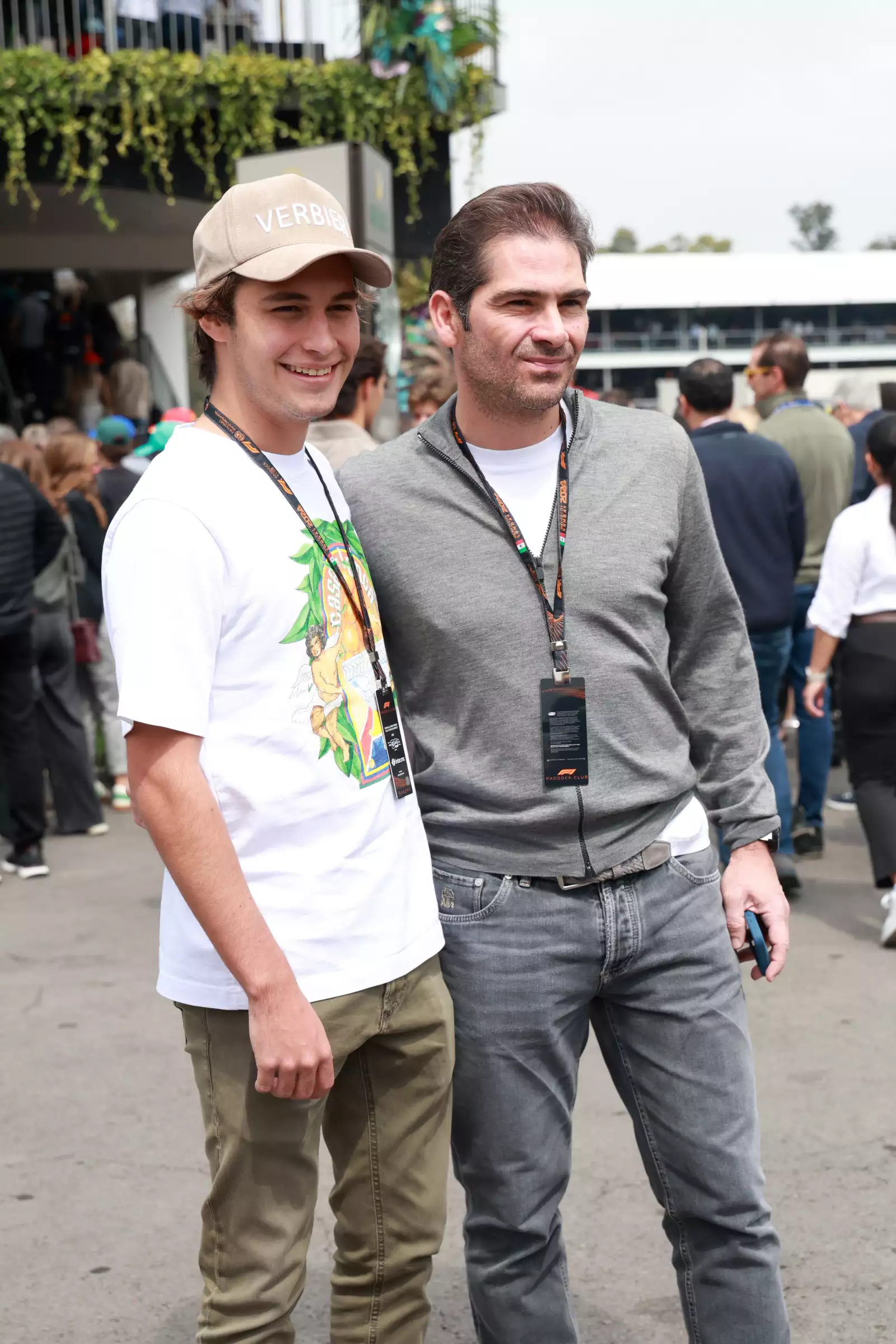 Marco Jordan y Alfredo Chedraui 