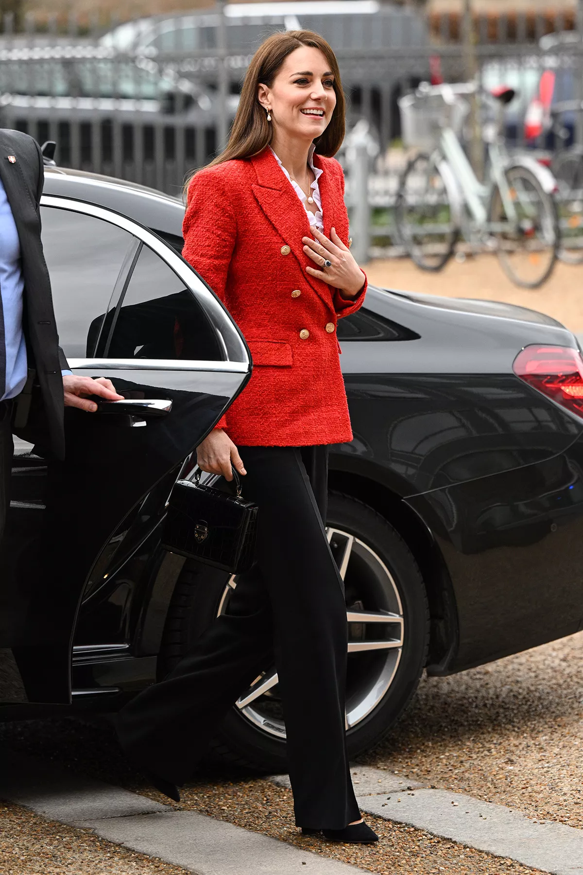Catherine Duchess of Cambridge visit to the Copenhagen Infant Mental Health Project, University of Copenhagen, Denmark - 22 Feb 2022