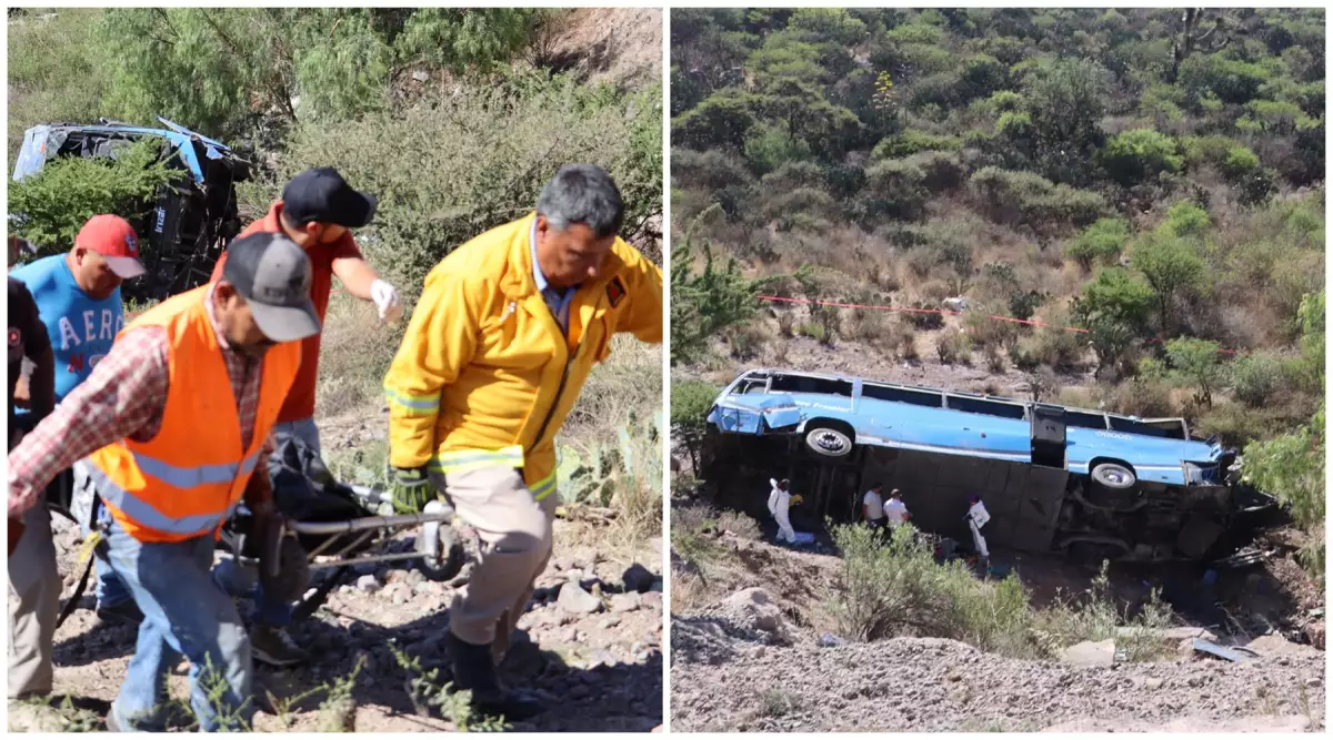 migrantes accidente san luis potosí 