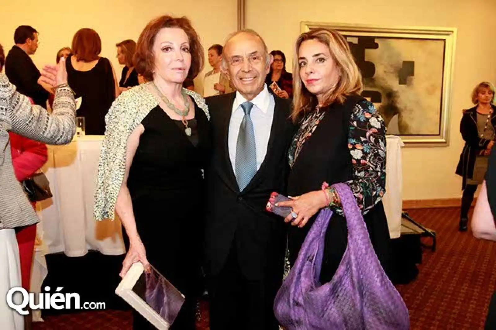 Luisa,Patricio y Luisa Serna