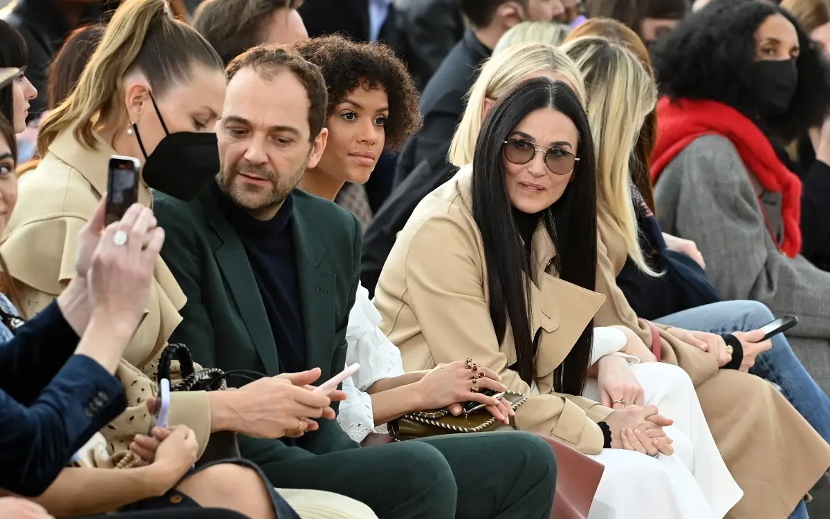 Daniel Humm y Demi Moore 
