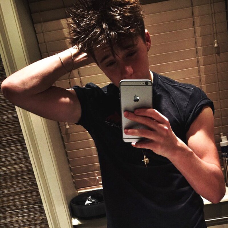 Así ha crecido Brooklyn Beckham.