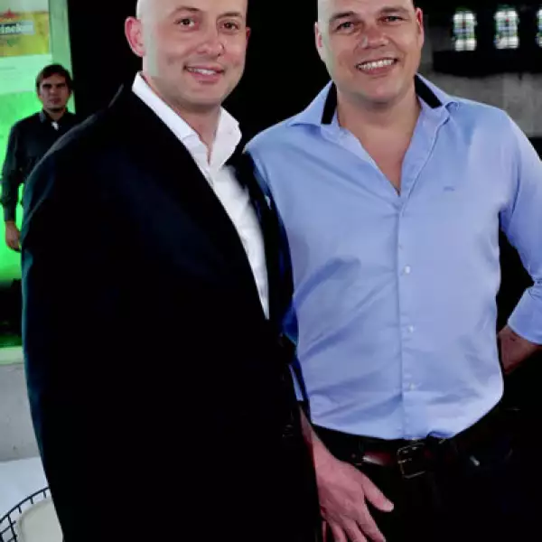 Joris Huijsmans y Frank Fie Evers