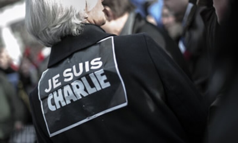 La frase y el logotipo son utilizados por miles de personas en redes sociales y manifestaciones de apoyo. (Foto: AFP )