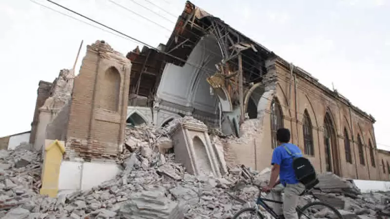 El sismo de la madrugada del sábado devastó construcciones en todo el país