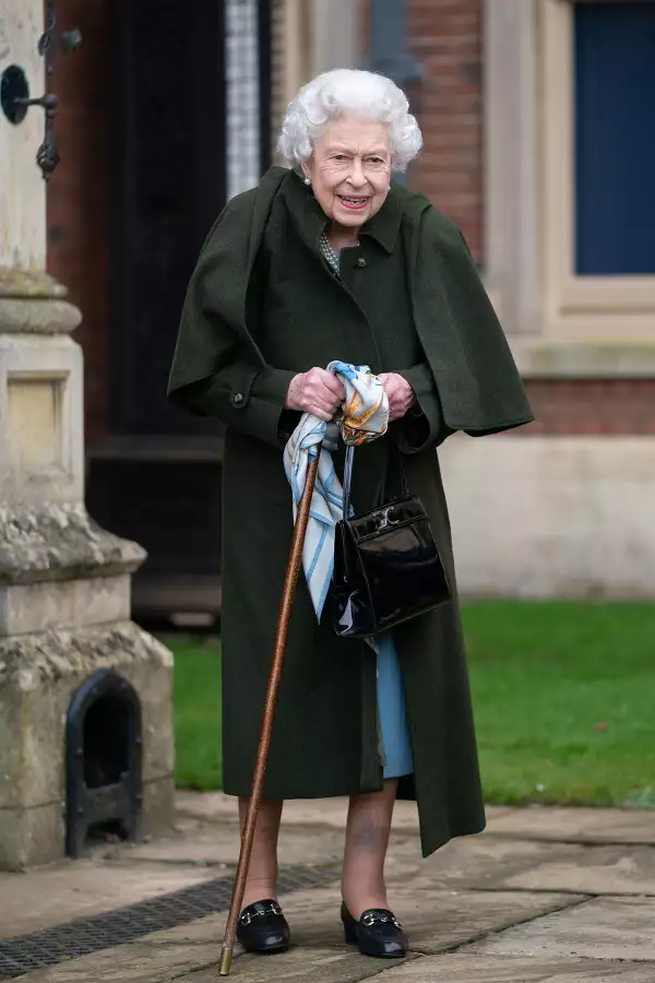 The Queen Hosts A Reception At Sandringham House On The Eve Of Accession Day
