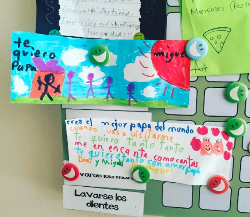 Aracely Arámbula presumió en sus redes sociales el especial obsequio que Daniel y Miguel le prepararon al cantante para celebrar el Día del Padre.