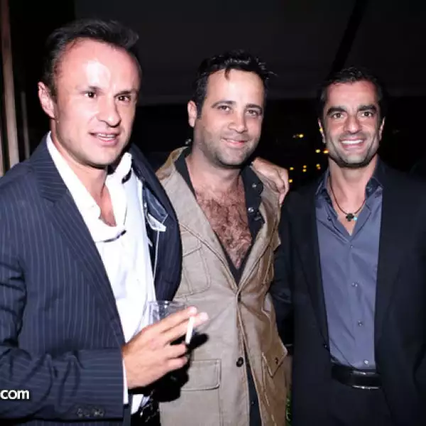 Carlos Esparza,Roberto Slim y Luis Narchi